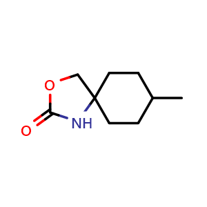 8-methyl-3-oxa-1-azaspiro[4.5]decan-2-one