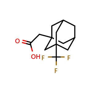 2-(3-(trifluoromethyl)adamantan-1-yl)acetic acid