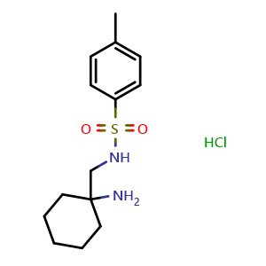 N-((1-aminocyclohexyl)methyl)-4-methylbenzenesulfonamide hydrochloride