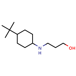 3-((4-(tert-butyl)cyclohexyl)amino)propan-1-ol