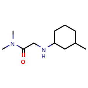 N,N-dimethyl-2-((3-methylcyclohexyl)amino)acetamide