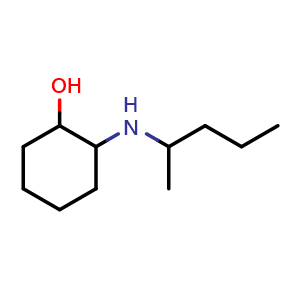 2-(pentan-2-ylamino)cyclohexan-1-ol