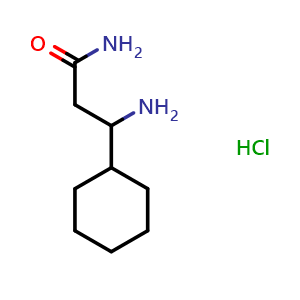 3-amino-3-cyclohexylpropanamide hydrochloride