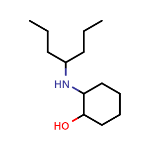 2-(heptan-4-ylamino)cyclohexan-1-ol