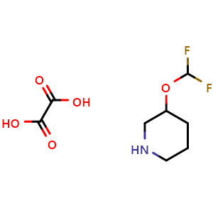 3-(difluoromethoxy)piperidine oxalate