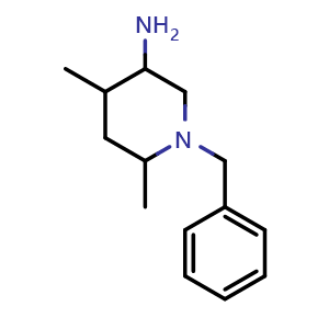1-benzyl-4,6-dimethylpiperidin-3-amine