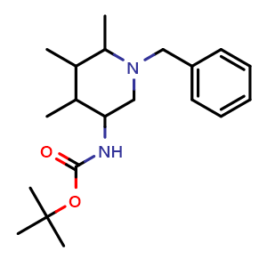 tert-butyl (1-benzyl-4,5,6-trimethylpiperidin-3-yl)carbamate