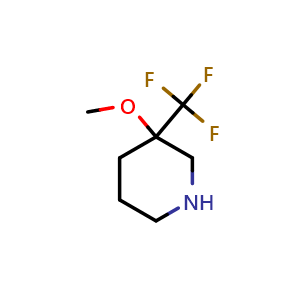 3-methoxy-3-(trifluoromethyl)piperidine