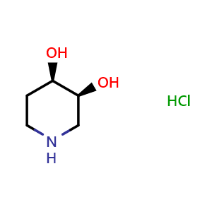 (3S,4R)-piperidine-3,4-diol hydrochloride