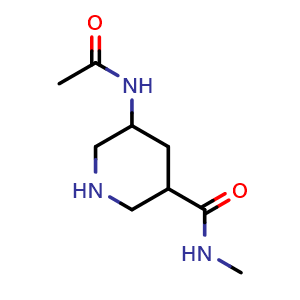 5-acetamido-N-methylpiperidine-3-carboxamide