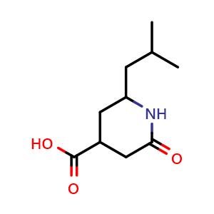 2-isobutyl-6-oxopiperidine-4-carboxylic acid