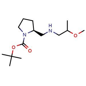 tert-butyl (2S)-2-(((2-methoxypropyl)amino)methyl)pyrrolidine-1-carboxylate