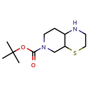 tert-butyl octahydro-6H-pyrido[3,4-b][1,4]thiazine-6-carboxylate
