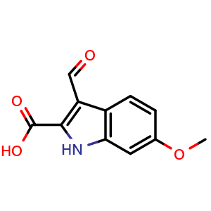 3-formyl-6-methoxy-1H-indole-2-carboxylic acid