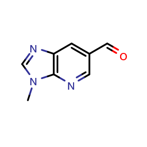 3-methyl-3H-imidazo[4,5-b]pyridine-6-carbaldehyde