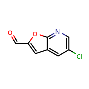 5-chlorofuro[2,3-b]pyridine-2-carbaldehyde