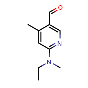 6-(ethyl(methyl)amino)-4-methylnicotinaldehyde