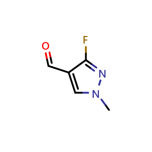 3-fluoro-1-methyl-1H-pyrazole-4-carbaldehyde