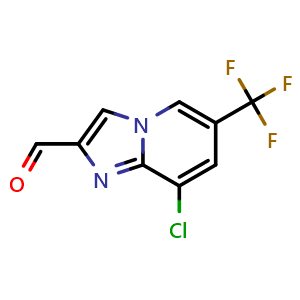 8-chloro-6-(trifluoromethyl)imidazo[1,2-a]pyridine-2-carbaldehyde