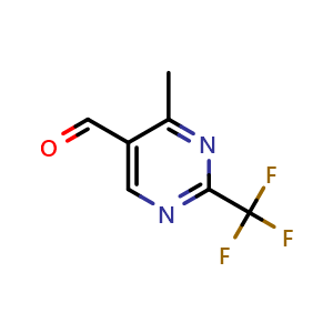 4-methyl-2-(trifluoromethyl)pyrimidine-5-carbaldehyde