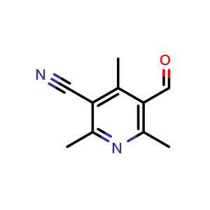 5-formyl-2,4,6-trimethylnicotinonitrile