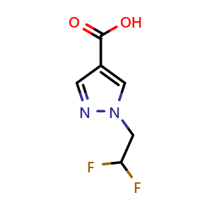 1-(2,2-difluoroethyl)-1H-pyrazole-4-carboxylic acid