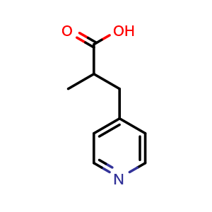 2-methyl-3-(pyridin-4-yl)propanoic acid