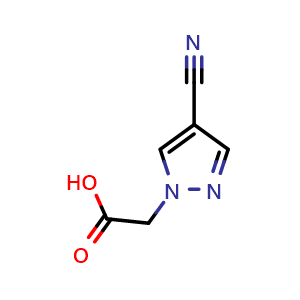 2-(4-cyano-1H-pyrazol-1-yl)acetic acid