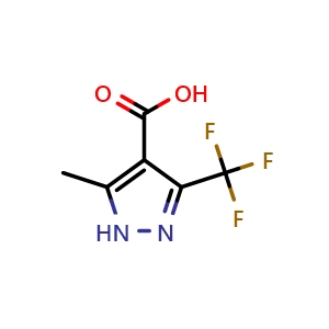 5-methyl-3-(trifluoromethyl)-1H-pyrazole-4-carboxylic acid