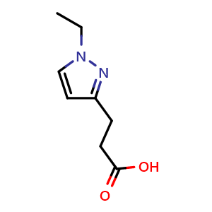 3-(1-ethyl-1H-pyrazol-3-yl)propanoic acid