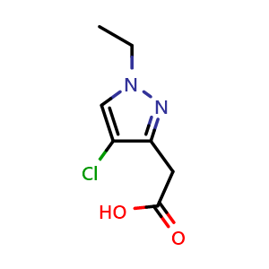 2-(4-chloro-1-ethyl-1H-pyrazol-3-yl)acetic acid
