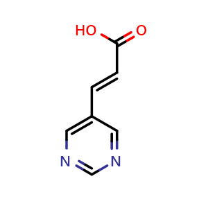(E)-3-(pyrimidin-5-yl)acrylic acid