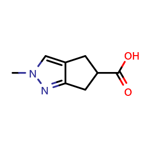 2-methyl-2,4,5,6-tetrahydrocyclopenta[c]pyrazole-5-carboxylic acid