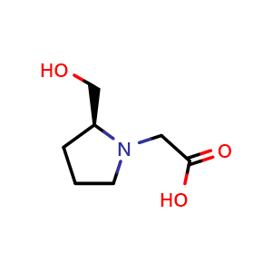 (S)-2-(2-(hydroxymethyl)pyrrolidin-1-yl)acetic acid