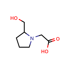 2-(2-(hydroxymethyl)pyrrolidin-1-yl)acetic acid