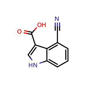 4-cyano-1H-indole-3-carboxylic acid