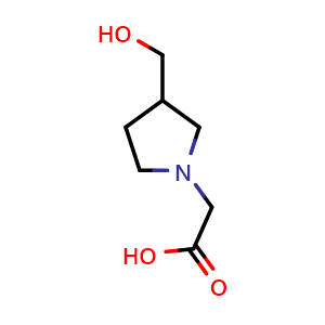 2-(3-(hydroxymethyl)pyrrolidin-1-yl)acetic acid