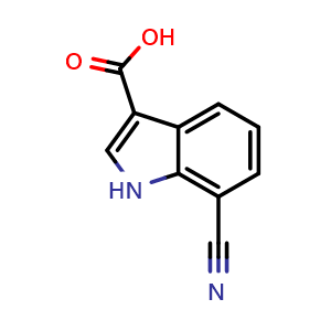 7-cyano-1H-indole-3-carboxylic acid