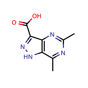 5,7-dimethyl-1H-pyrazolo[4,3-d]pyrimidine-3-carboxylic acid