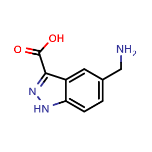 5-(aminomethyl)-1H-indazole-3-carboxylic acid