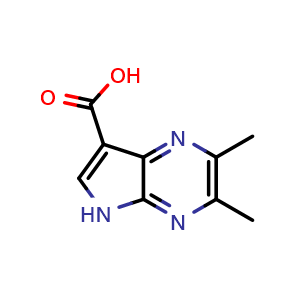 2,3-dimethyl-5H-pyrrolo[2,3-b]pyrazine-7-carboxylic acid