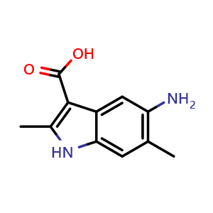 5-amino-2,6-dimethyl-1H-indole-3-carboxylic acid