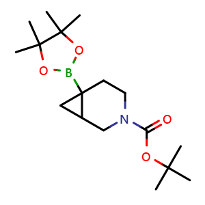 tert-butyl 6-(4,4,5,5-tetramethyl-1,3,2-dioxaborolan-2-yl)-3-azabicyclo[4.1.0]heptane-3-carboxylate