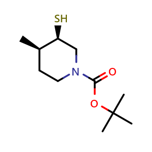 tert-butyl (3R,4R)-3-mercapto-4-methylpiperidine-1-carboxylate
