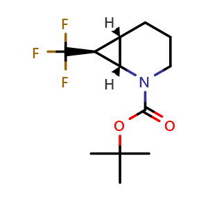 tert-butyl (1S,6S,7S)-7-(trifluoromethyl)-2-azabicyclo[4.1.0]heptane-2-carboxylate