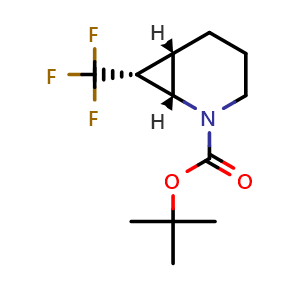 tert-butyl (1S,6S,7R)-7-(trifluoromethyl)-2-azabicyclo[4.1.0]heptane-2-carboxylate