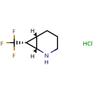 (1S,6S,7R)-7-(trifluoromethyl)-2-azabicyclo[4.1.0]heptane hydrochloride