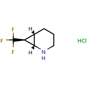(1S,6S,7S)-7-(trifluoromethyl)-2-azabicyclo[4.1.0]heptane hydrochloride