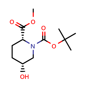 1-(tert-butyl) 2-methyl (2R,5R)-5-hydroxypiperidine-1,2-dicarboxylate