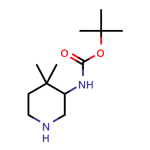 tert-butyl (4,4-dimethylpiperidin-3-yl)carbamate